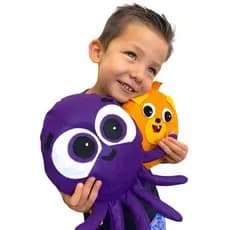 Polvo e doguito  fofo em feltro/bolo fofo/brincadeira infantil/ doguito/festa infantil/ensaio/pão de queijo/youtube