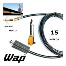 Mangueira Para Desentupidor Esgoto 15 Metros Wap Mini 3