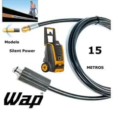 Mangueira desentupidora de tubulação WAP - 15 Metros - Wap SILENT POWER