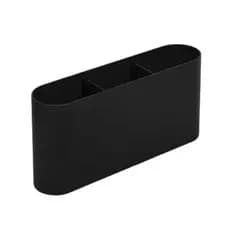 Escorredor Porta Talheres Flat Coza Brinox Preto Slim