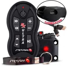 Controle Longa Distância Stetsom Sx2 Ultra 500m + Carregador