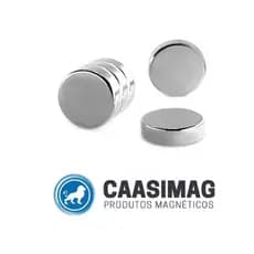 Conjunto de 5 Ímãs de Neodímio 11x5mm: Força Magnética Surpreendente em Cada Peça!"
