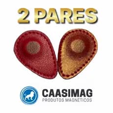 kit 2 Pares magnético para biomagnetismo 2.500 cox-inh Gauss ideal para regiao da cabeça