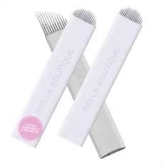 25 Laminas Microblading Tebori Agulha - Ler Descrição