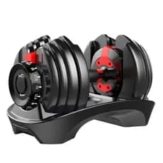 Halter Dumbbell Ajustável Até 24kg Musculação C/ Nf - Dsr