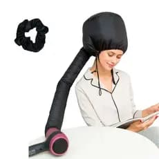 Touca difusora secadora anti frizz dupla face + brinde
