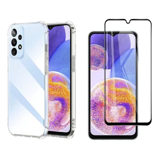 Capa Case Capinha Compatível Com Galaxy A23 5G + Película 3D Vidro Temperado