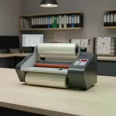Plastificadora Termolaminadora Bopp PVC Hotstamping A3 6 x 1 TM-360 220V
