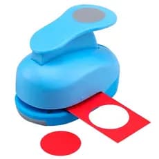 Furador Papel Circulo Liso Scrapbook 3,8 cm 38 mm