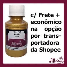 Tinta PVA Metálica 100ml Altezza alto brilho com maior rendimento