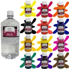 Ativador De Slime 1000ml + 12 Cores 100ml Cada Basic Colors