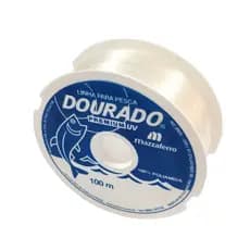 Linha Monofilamento Dourado Premium 0,60mm 100m Mazzaferro