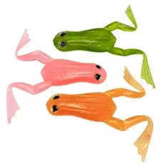 Kit Isca Artificial 2 Sapo Perereca Rã Isca para traira robalo tucunaré pesca de predadores isca soft