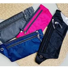 Pochete Sport Impermeável Slim Doleira Cinta Fitness Celular 7 Polegadas Corrida Academia