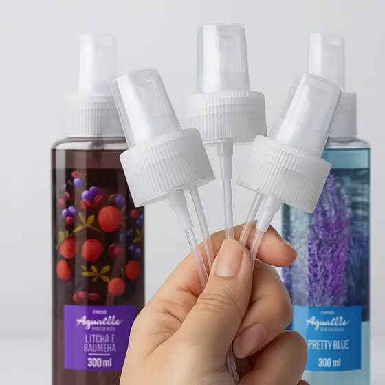 20 Válvula Spray 28/410Ideal para brumas,perfumes, hidratantes,tônicos,água micelar,aromatizadores e cosméticos em geral