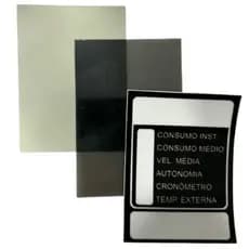 Kit Películas Polarizada + Grafia P/ Painel Ômega 2.0 e 3.0