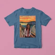 Camiseta El Grito (Roberta Pardo Rebelde) de Algodão Unissex