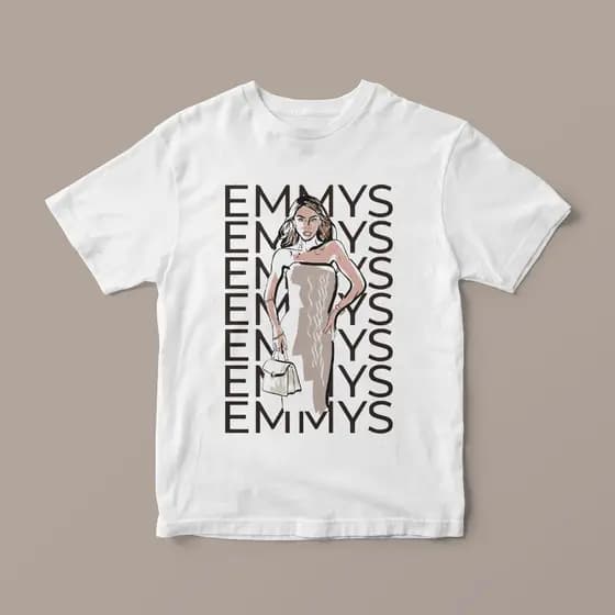 Camiseta Emmys Any (Anahi) de Algodão Unissex