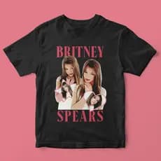 Camiseta Britney (Britney Spears) de Algodão Unissex
