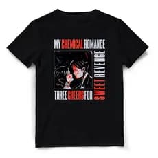 Camiseta Sweet Revenge (My Chemical Romance) de Algodão Unissex