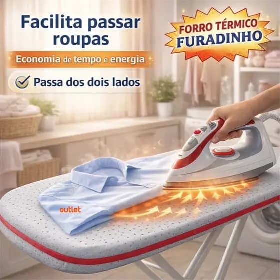 Forro Térmico Capa para Tábua de Passar Roupa Aluminizado Com Espuma Todos Tamanhos e Modelos