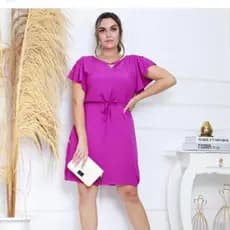 Vestidos Femininos Tendência Com Mangas Tecido De Qualidade Premium Moda Verão