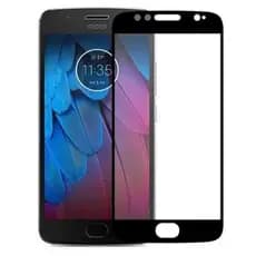 PELÍCULA 3D 9D full Cover Proteção de Tela Vidro Temperado PARA MOTO G5S PRETO