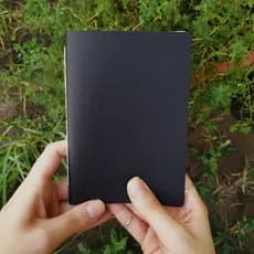 CADERNO / SKETCHBOOK Preto A6 para escrita, bullet journal, desenho, diário, planner!!
