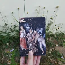 CADERNO / SKETCHBOOK Botticelli A Primavera  A6  - Obras de Arte - ART para escrita bullet journal desenho planner!!