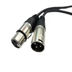Cabo Xlr Macho Para Xlr Femea 5 Metros