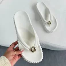 Sandália Feminina Confortável Leve Macia Moda Praia Verão Dia a Dia Super Macia Promoção