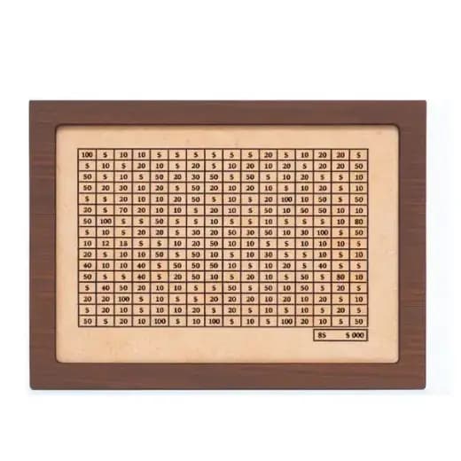 Cofrinho Desafio Cinco Mil Reais Mdf Para Economizar Desafio Woodbox Kakebo Japones