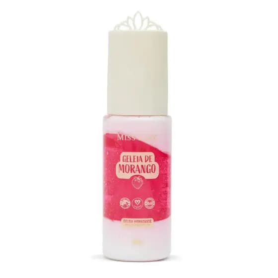 Geléia Hidratante de Morango Para o Corpo e Virilha 100g - Miss Lary