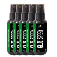 5 unidades - Spray Grip Desfibrila 60ml – Cola Para Luva de Goleiro