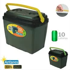 Caixa Térmica PopStar 7 Litros/10 Latas Antares Cooler Com Alça