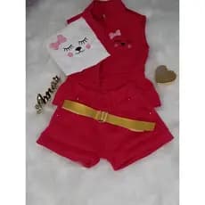 Conjunto Mini Blogueira Gatinha/ Conjunto Infantil Mini Diva/Luxo