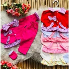 Conjunto Pagão 3 Peças- Recém Nascido Menina & Menino / Kit Pagão Recém Nascido