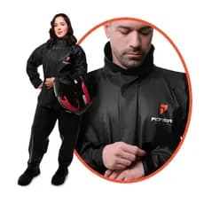 Capa de Chuva com Gola para Motoqueiro Motoboy Masculino e Feminino