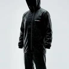 Capa de Chuva Motoqueiro Impermeavel Com Capuz Motoboy Uso Urbano Entrega - Pioneira
