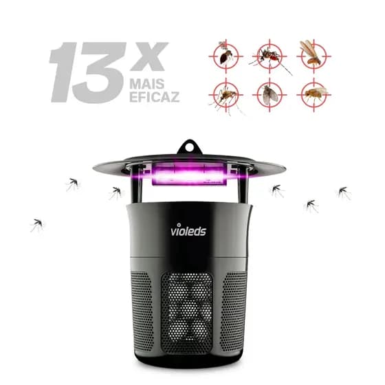Armadilha para Mosquito Violeds Ultravioleta - A armadilha perfeita contra mosquitos transmissores