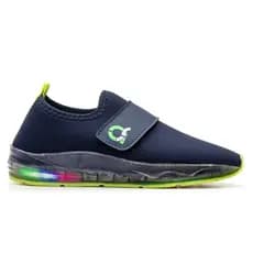 Tênis Infantil Masculino com LED e Velcro Algarte AS379I