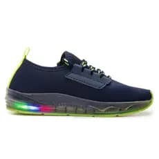 Tênis Infantil Masculino com Led e Cadarço Algarte AS380I