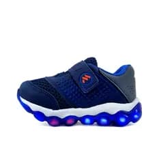 Tenis Infantil Menino com Luzes de Led Calce Fácil - AS109