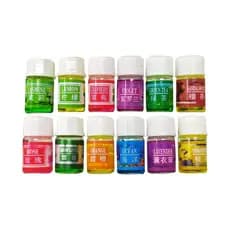 Kit 12 Essências com Aromas Variados Difusores De Ar Óleos