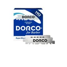 Lâminas Dorco Hq Super Sharp De Fio Único 100 Un Barbear profissional