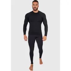 Promoção Conjunto Blusa + Calça Térmica Segunda Pele Roupa Frio Unissex Proteção UV Poliamida