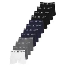 Kit 10 Cuecas Boxer Polo Wear Masculina Microfibra Sort