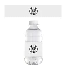 Adesivo para Água Lindoya 240ML - Etiqueta Adesivo Mini Água Personalizado com LOGO