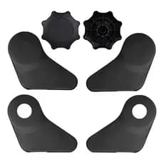 Kit 6 Capa Acabamento Moldura Banco Gol Voyage Saveiro G7 G8