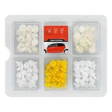 Kit 120 Grampos Presilha Forro Da Porta Dianteira E Traseira